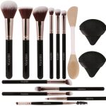 Makeup Brush Set 14 Pcs Professional, Premium Synthetic