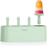 Popsicle Mold Set 4 Pieces Homemade Silicone Popsicle