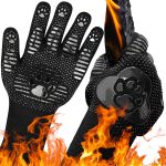 UBeesize Lengthen BBQ Gloves (Bear Paw), 1472°F Heat