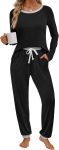 LILLUSORY Womens Pajamas Sets 2 Piece Fall Casual