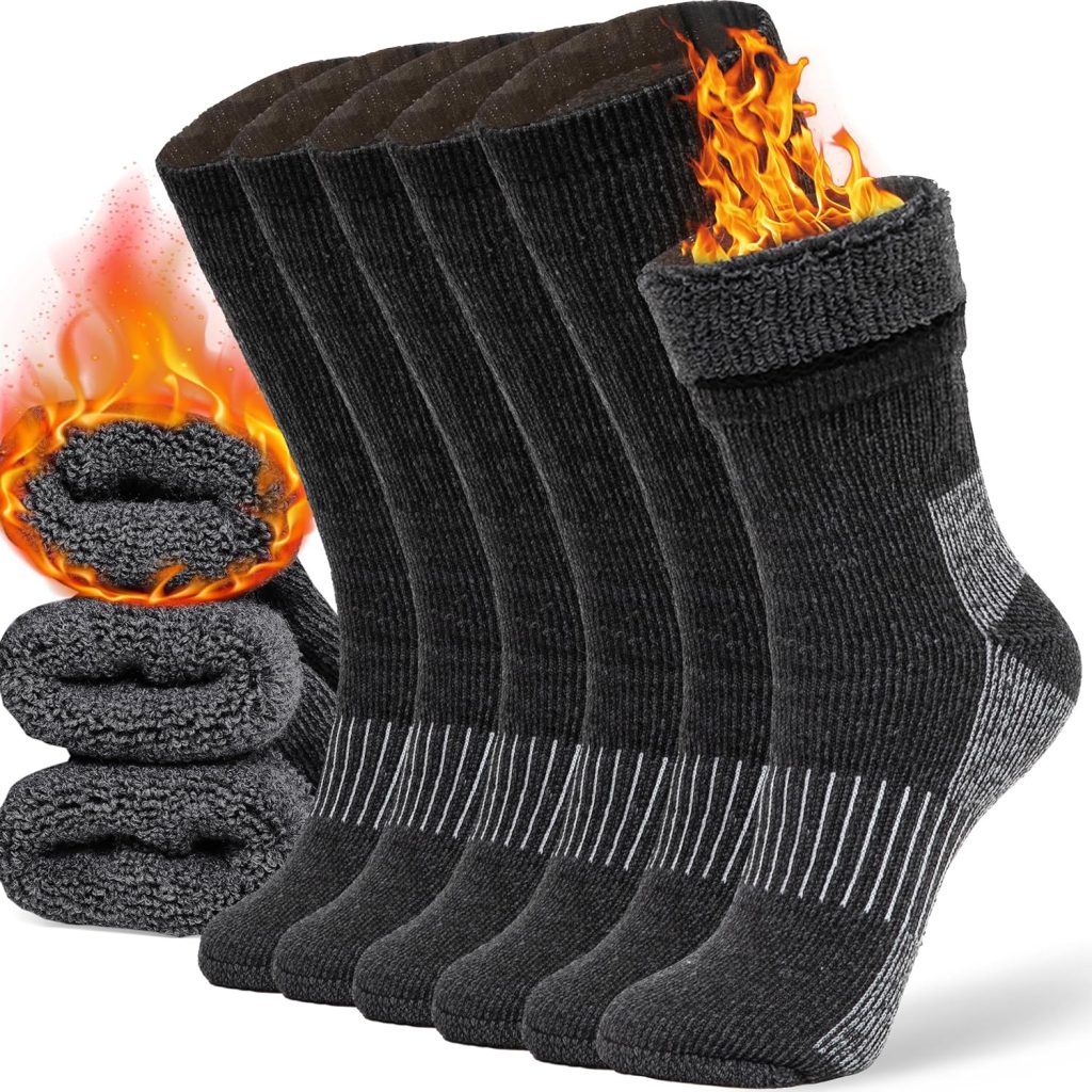 COZIA Merino Wool Socks for Men & Women Casual Warm