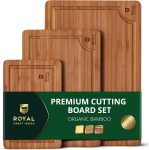 ROYAL CRAFT WOOD Wooden Cutting Boards for Kitchen Meal