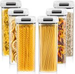 6 Pack 2.8L/2.96qt Spaghetti Storage Containers