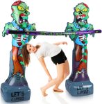 Halloween Limbo Game Inflatable Zombie Party Game for