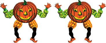 Vintage Halloween Jointed Goblin Pack of 2