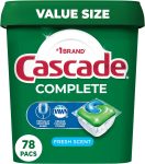 Cascade Complete Dishwasher Pods - Fresh Scent