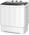 Nictemaw Portable 30Lbs Twin Tub Washing Machine Washer
