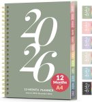 Forvencer 2026 Planner Weekly and Monthly, Jan - Dec