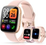 Smart Watches for Women Men with 2 Bands, 1.85-inch