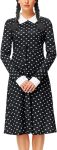 Remimi Halloween Womens Dress Family Party Long Sleeve