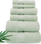 Ultra Soft & Plush Viscose from Bamboo Bath Towels -