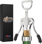 GORILLA GRIP BPA-Free Premium Wine Opener, Heavy Duty