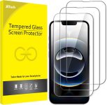 JETech Full Coverage Screen Protector for iPhone 16e
