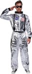 Maxim Party Supplies Adult Astronaut Costume Jumpsuit