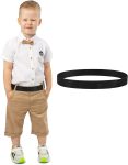 AWAYTR Nylon No Buckle Belt for Kids - Toddler Boys