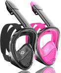 QingSong Full Face Snorkel Mask for Adults, Snorkeling