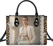 Personalized Handbag with Photo Text for Women, Custom