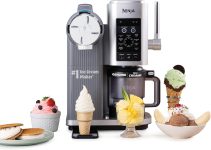Ninja CREAMi Scoop & Swirl Ice Cream Maker, Soft Serve
