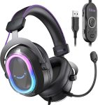 FIFINE Wired USB Gaming Headset: 7.1 Surround Sound -