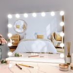 GarveeLife Vanity Mirror with Lights, 15 Dimmable LED