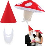 3 Pcs Funny Halloween Couple Costume Accessories Set