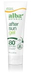 Alba Botanica Aloe Vera Gel for Skin, Cooling After Sun