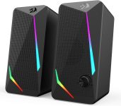 Redragon GS510 RGB Desktop Speakers, 2.0 Channel PC