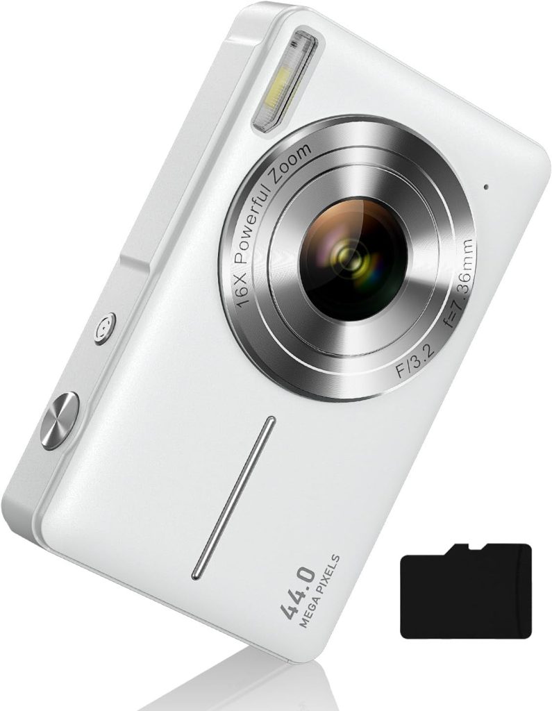 Camkory Digital Camera for Kids，Teens and Starters, FHD