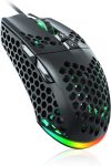 SOLAKAKA SM900 Gaming Mouse Wired with RGB,Honeycomb