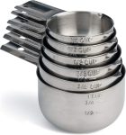 Hudson Essentials Stainless Steel Measuring Cups Set (6