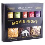 Urban Accents Movie Night Popcorn Gift Set – Includes 3