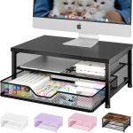 OPNICE Computer Monitor Stand Riser, Desk Organizer