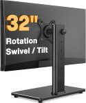Single Monitor Stand VESA Mount for 13-32 Inch Screens,