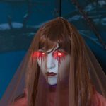 HollyHOME Halloween Hanging Ghost Sound Activated Ghost