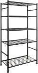 Storage Shelves - 5 Tier Shelf Organizer, Heavy Duty