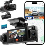 IIWEY N6 360° Dash Cam 4 Channel, 5.8G WiFi-6 (up to