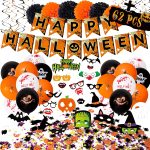 62PCS Halloween Party Decorations Set - Hallowmas Photo