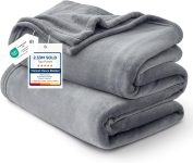 Bedsure GentleSoft Fleece King Size Blankets for Bed