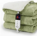 Heated Blanket Electric Throw Waffle, 50x60 Inches