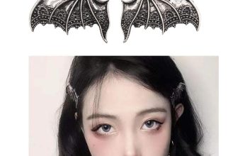 Halloween Bat Wing Hair Clips for Women Girls Devil