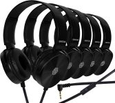 Premium Classroom Headphone & Mic Set 3.5mm Jack Stereo
