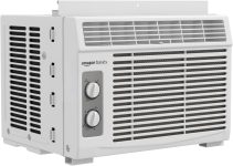Amazon Basics 5000-BTU Small Window Air Conditioner, Up
