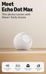 Amazon Echo Dot Max (newest model), Alexa speaker with