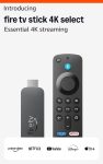 Amazon Fire TV Stick 4K Select (newest model), start
