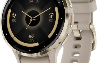 Garmin Venu 3S Soft Gold Stainless Steel Bezel 1.2-Inch