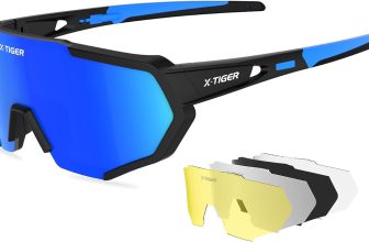 X-TIGER Polarized Sports Sunglasses with 5