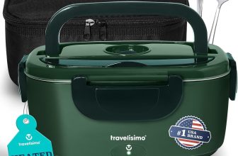 TRAVELISIMO Electric Lunch Box for Adults 100W Heated