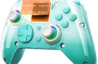 GUSGU G7 Wireless Gaming Controller with Interactive