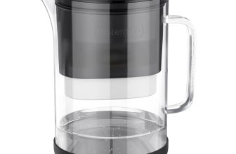 Waterdrop Large Glass Water Filter Pitcher,
