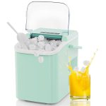 NEWBULIG Ice Makers Countertop with Handle, Portable